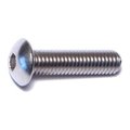 Midwest Fastener M5-0.80 Socket Head Cap Screw, Plain Stainless Steel, 20 mm Length, 10 PK 75564